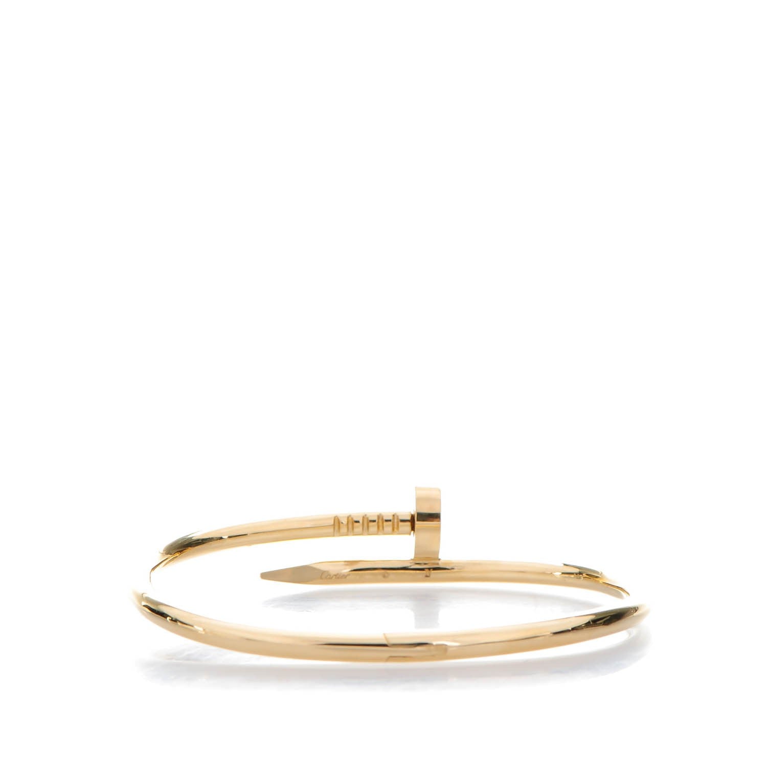 Cartier 18K Yellow Gold Juste Un Clou Bracelet 19 3 of 5