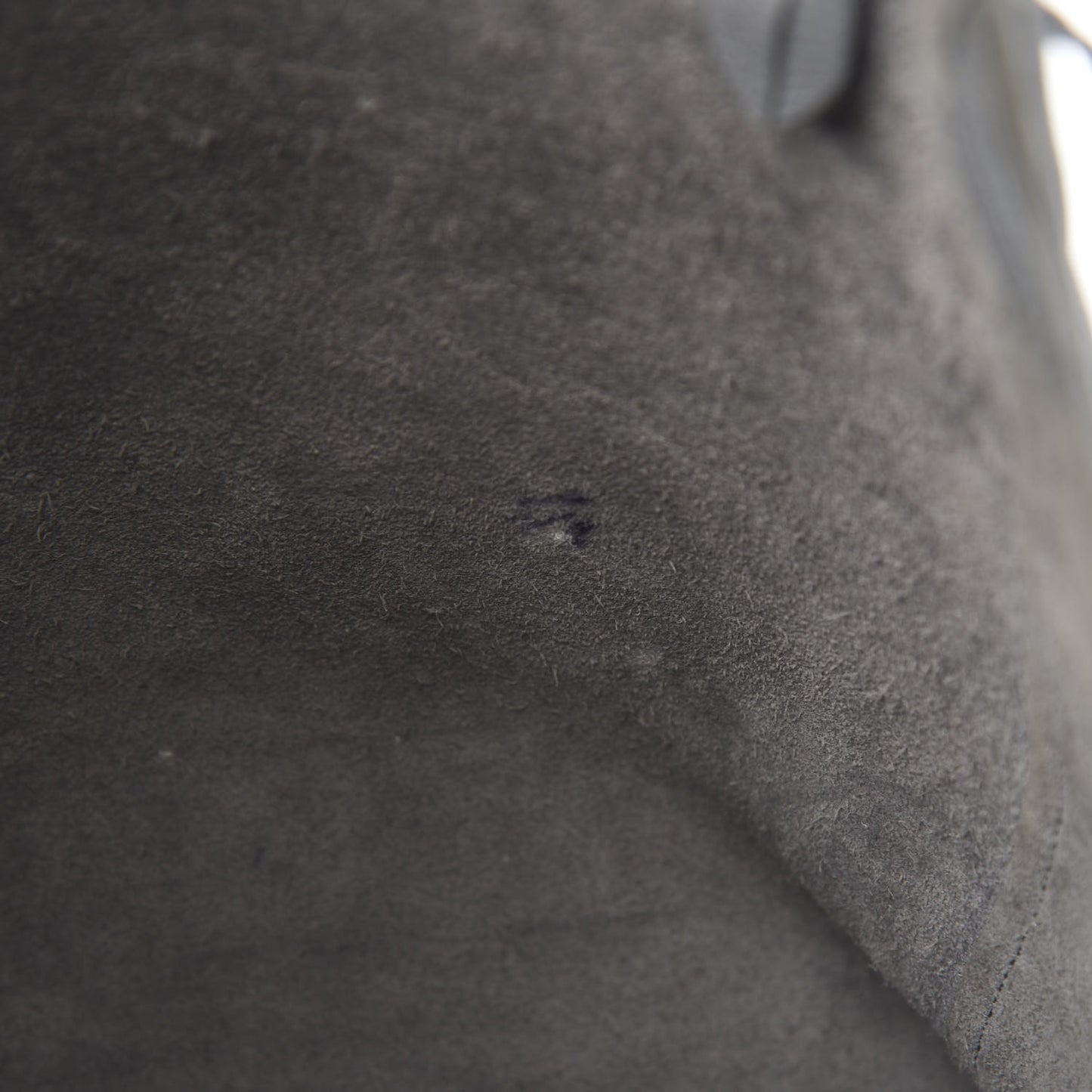 Soft Grained Calfskin Small Belt Cabas Phantom Medium Grey