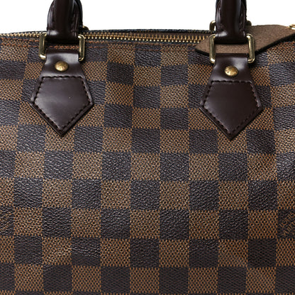Louis Vuitton Damier Ebene Speedy 25 10 of 12
