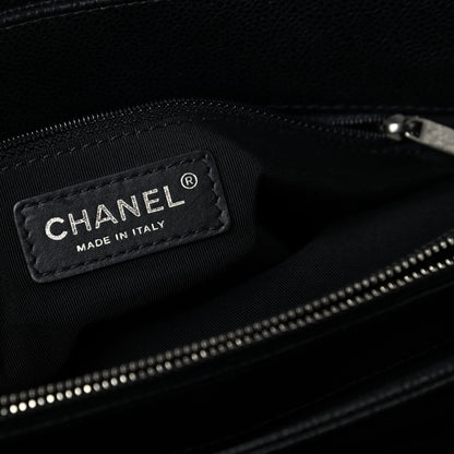 Chanel Caviar Quilted City Shopping Tote Black 8 of 8