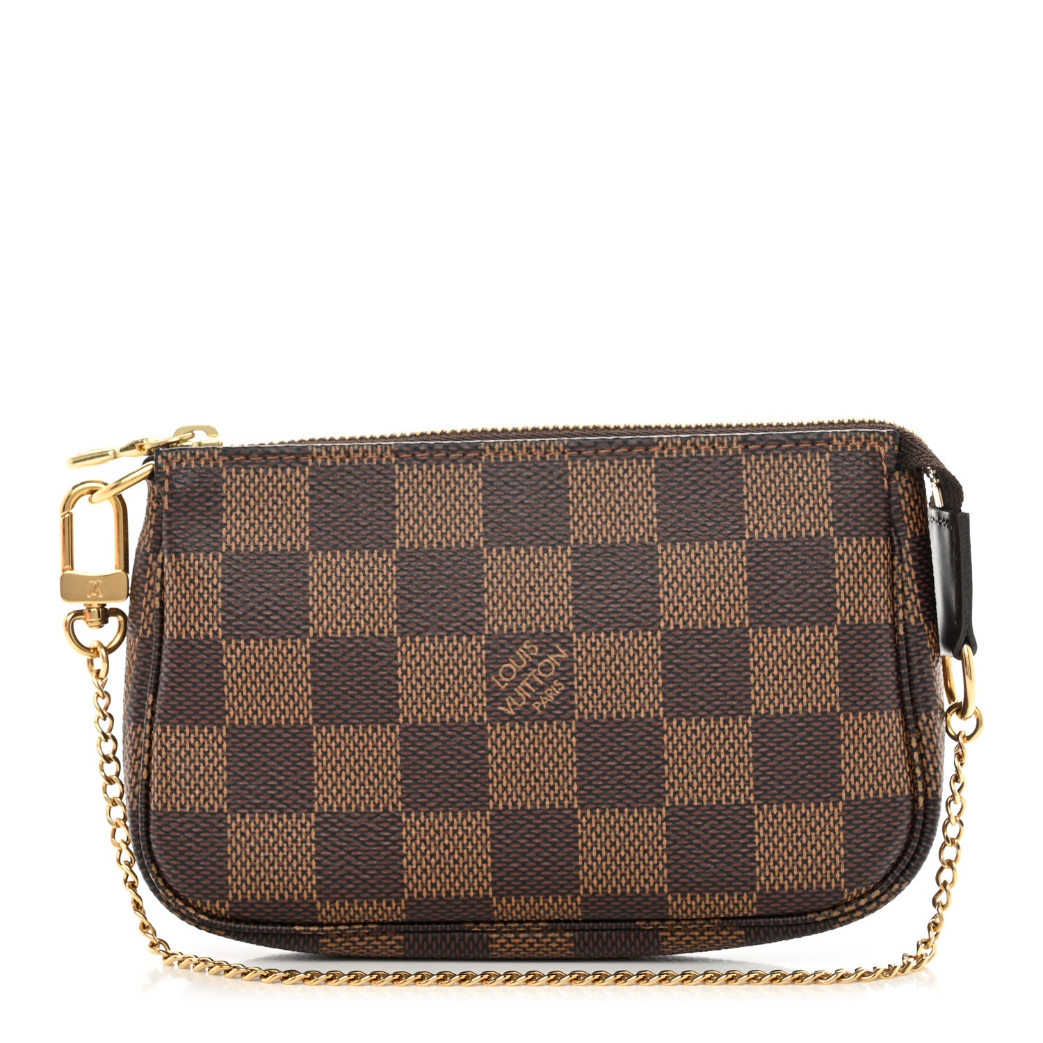 Louis Vuitton Damier Ebene Mini Pochette Accessories 1 of 8
