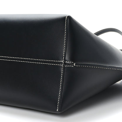 Burberry Calfskin Monogram Motif TB Medium Soft Tote Black 8 of 8