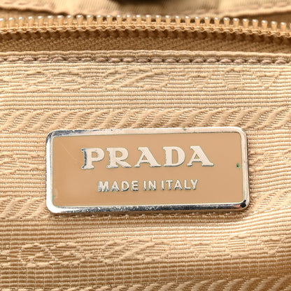 Prada Nylon Vela Shopping Tote Sesamo 6 of 13