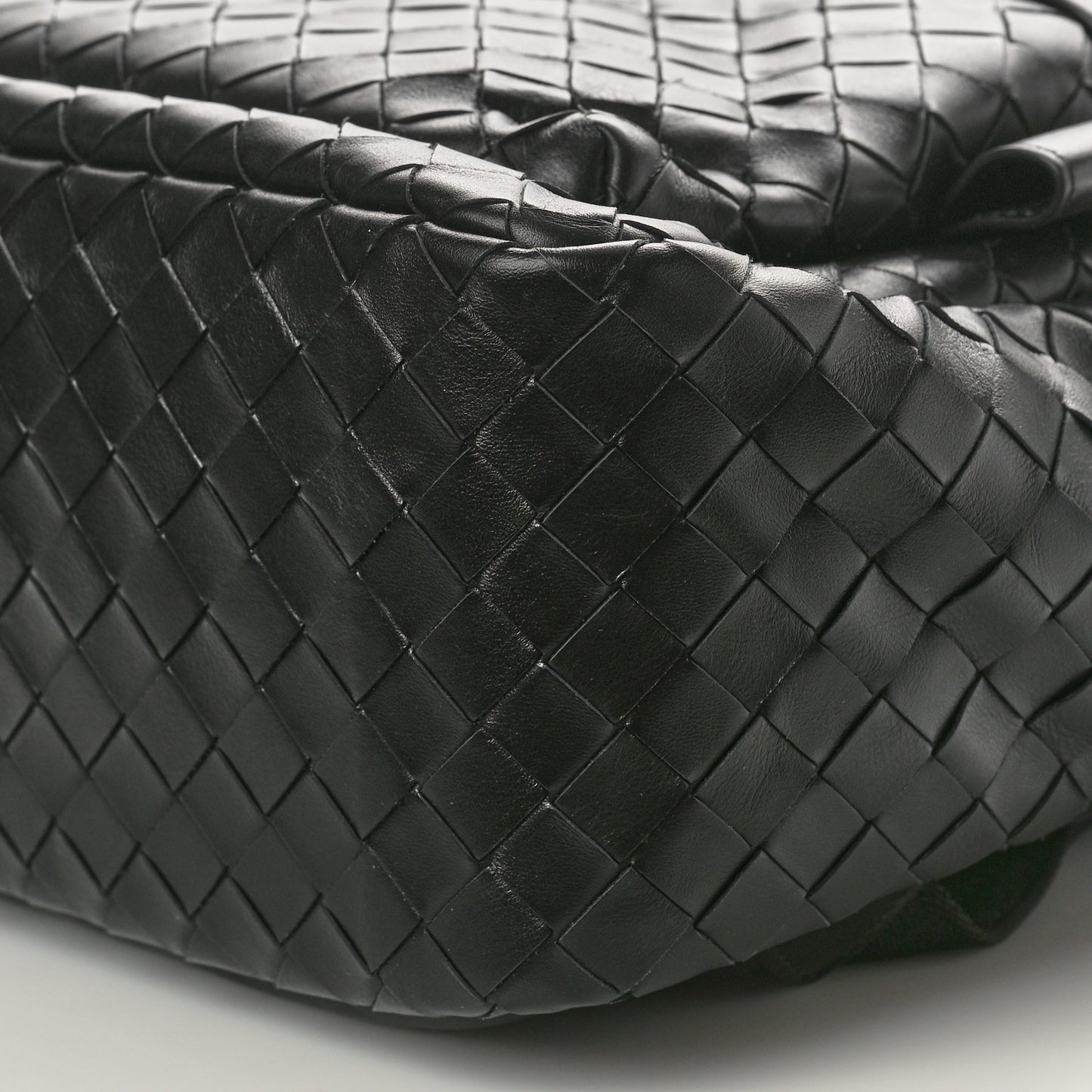 Nappa Intrecciato Avenue Backpack Black