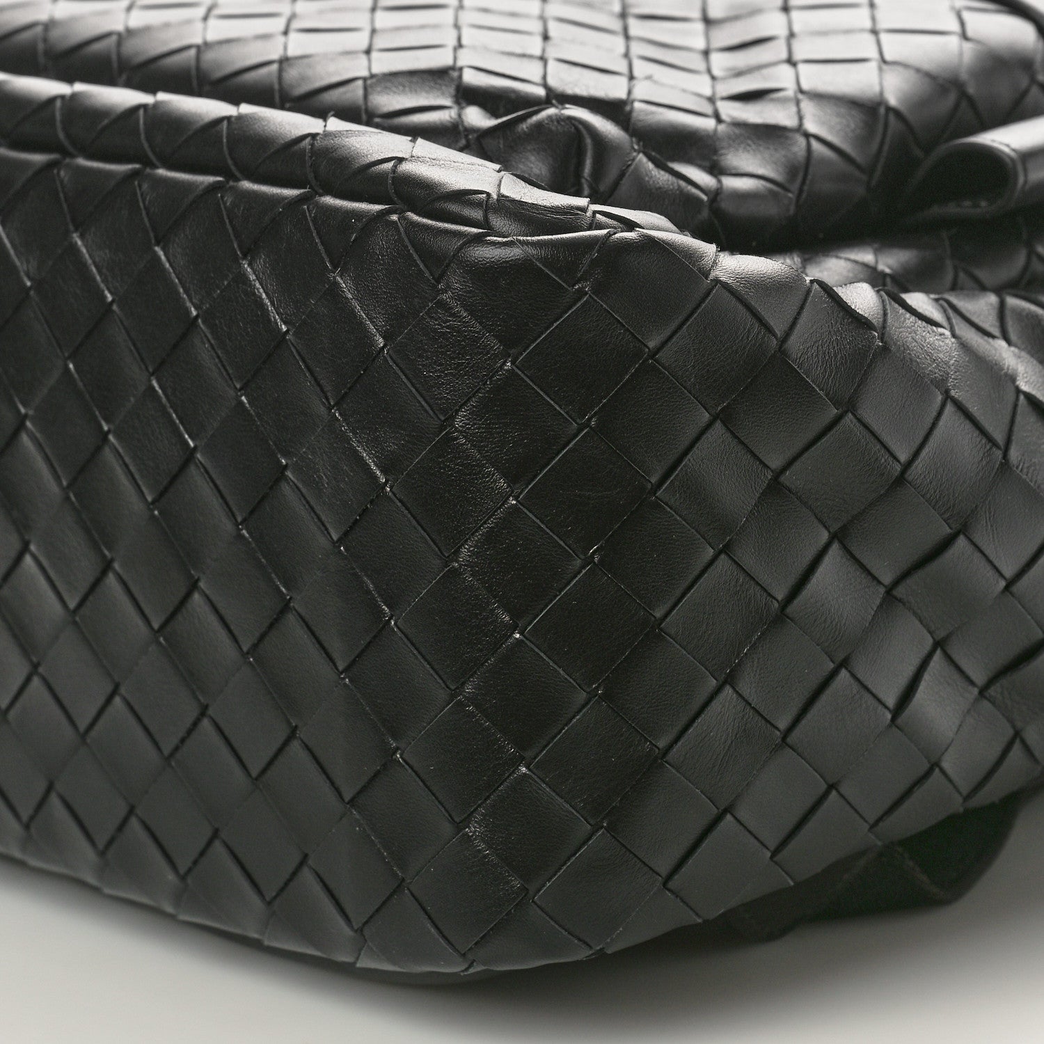 Bottega Veneta Nappa Intrecciato Avenue Backpack Black 7 of 8