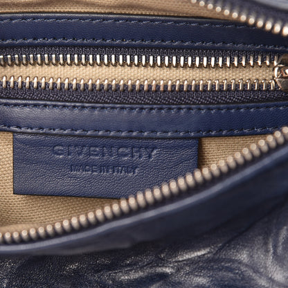 Givenchy Tumbled Sheepskin Mini Pandora Navy 6 of 10