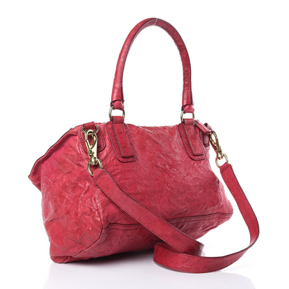 Givenchy Tumbled Sheepskin Medium Pandora Cherry 3 of 17