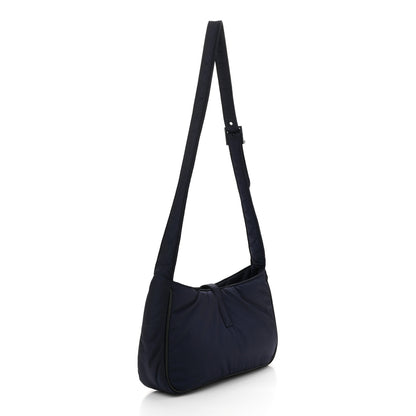 Saint Laurent Econyl Nylon Le 5 A 7 Hobo Navy 3 of 10