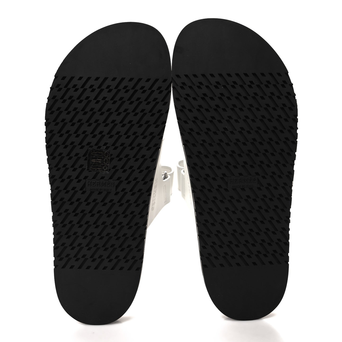 Calfskin Womens Chypre Sandals 41.5 White