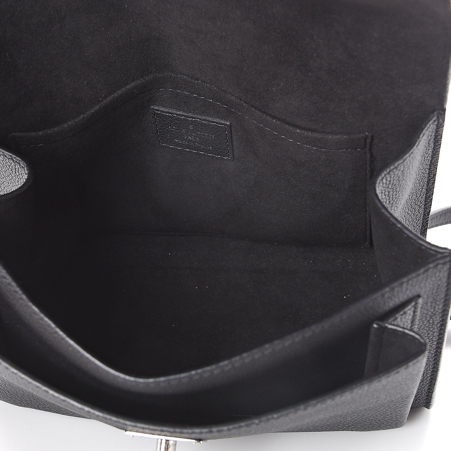Soft Calfskin My Lockme Chain Bag BB Black