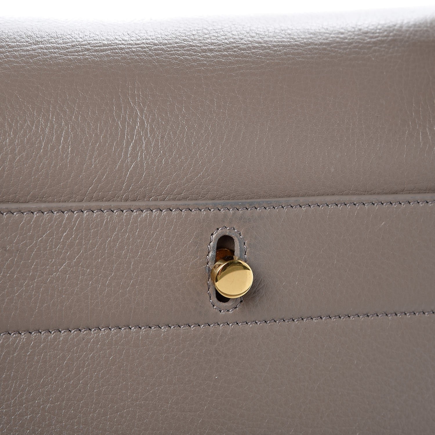 Saint Laurent Calfskin Canvas Small Muse Two Gray 8 of 8