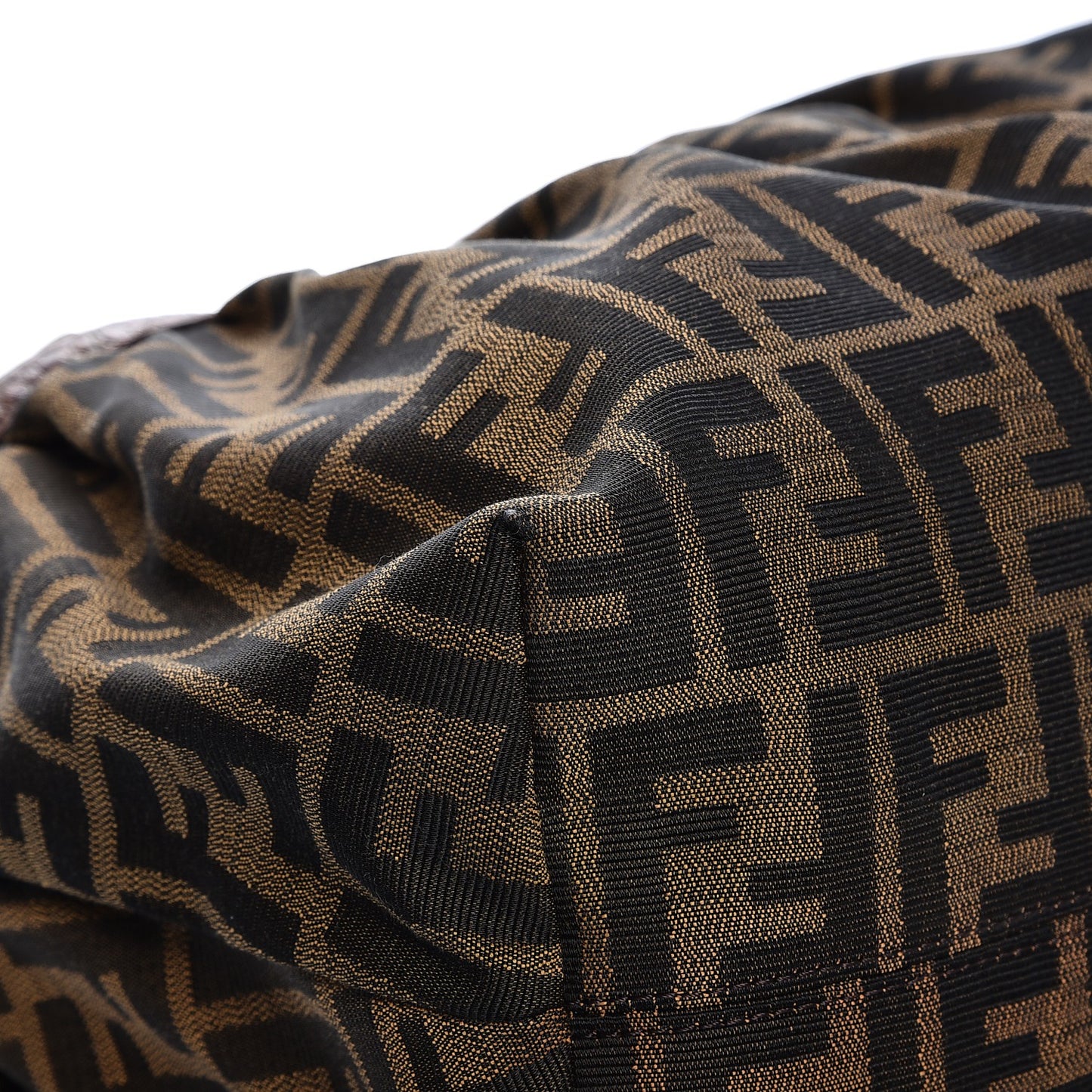 Zucca Calfskin Crocodile Embossed Large Chef Shopper Tote Tobacco