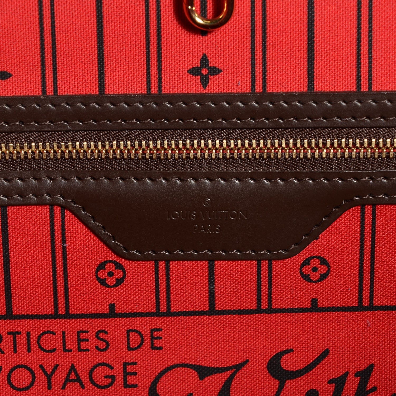 Louis Vuitton Damier Ebene Neverfull GM 6 of 8