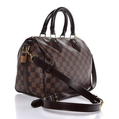 Louis Vuitton Damier Ebene Speedy Bandouliere 25 4 of 9