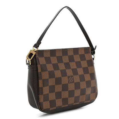 Louis Vuitton Damier Ebene Trousse Make Up Bag Pochette 3 of 16