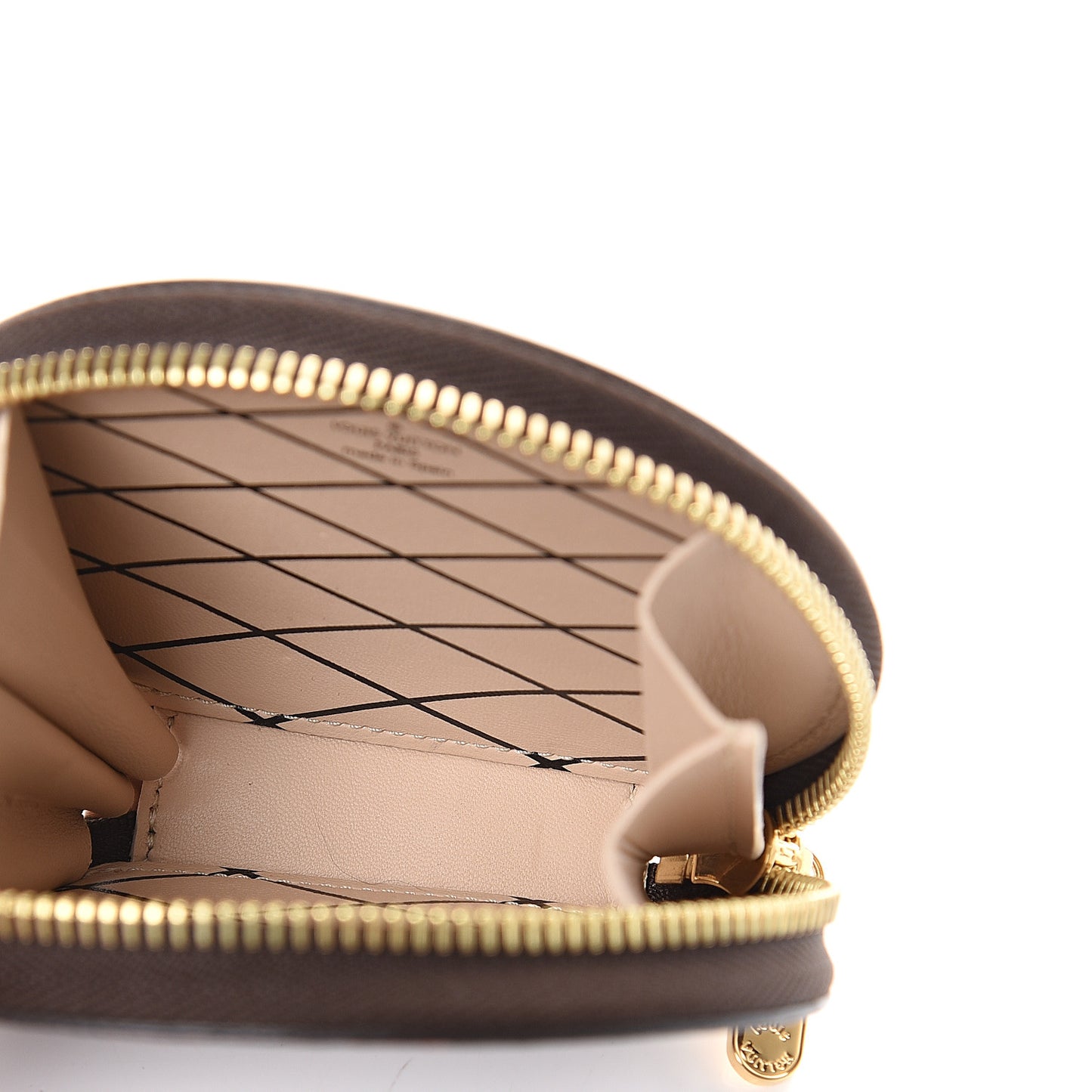 Calfskin Catogram Micro Boite Chapeau Marron