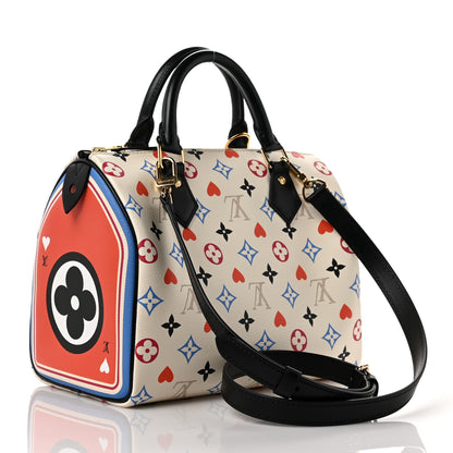 Louis Vuitton Game On Speedy Bandouliere 25 White 3 of 8