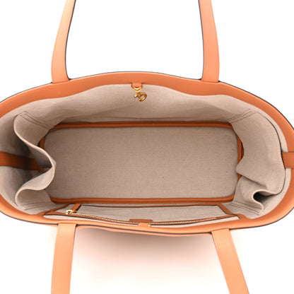 MCM Visetos Medium Delmy Shopper Tote Cognac 5 of 10