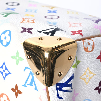 Louis Vuitton Monogram Multicolor Speedy 30 White 12 of 14