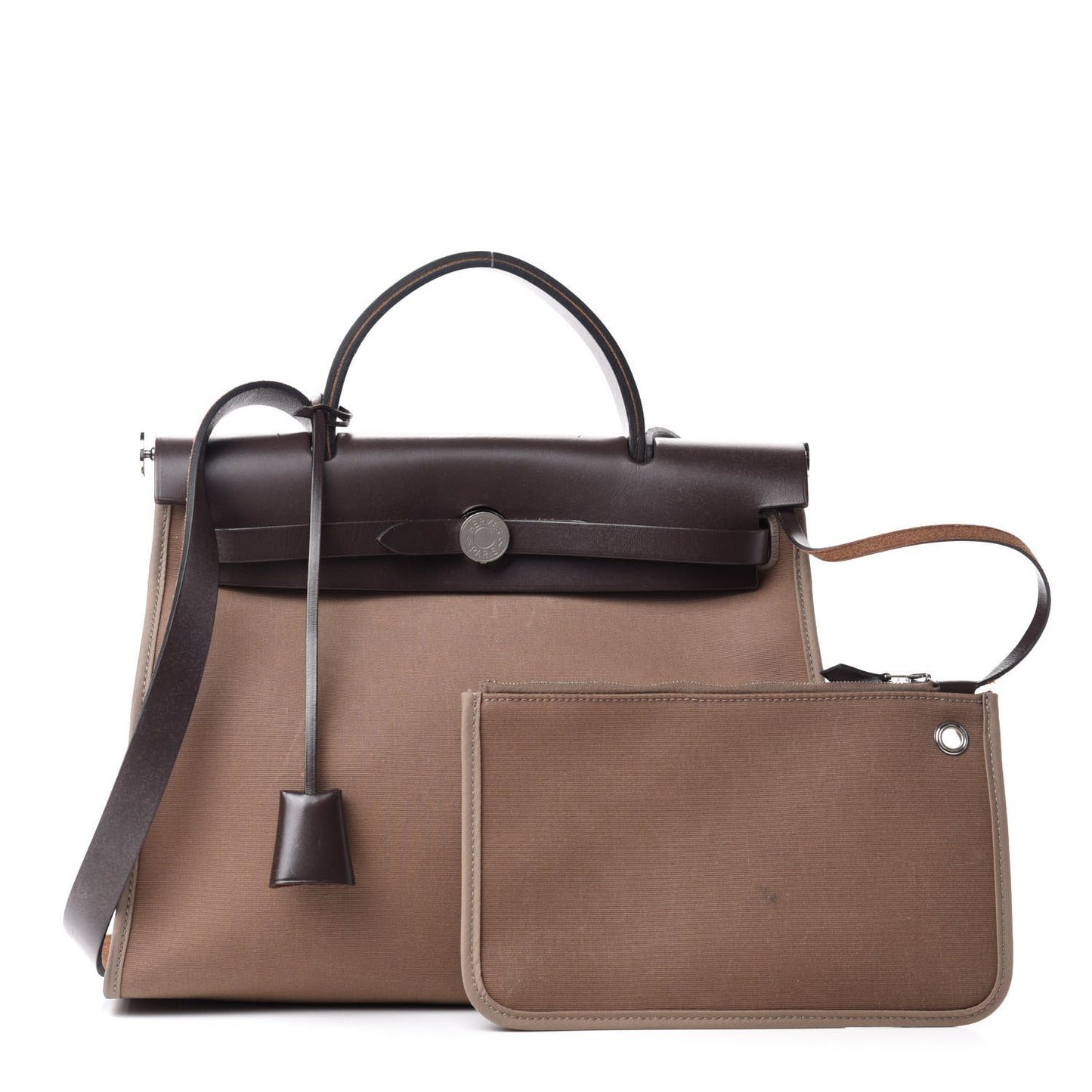 Vache Hunter Toile Herbag Zip 31 PM Etoupe Ebene