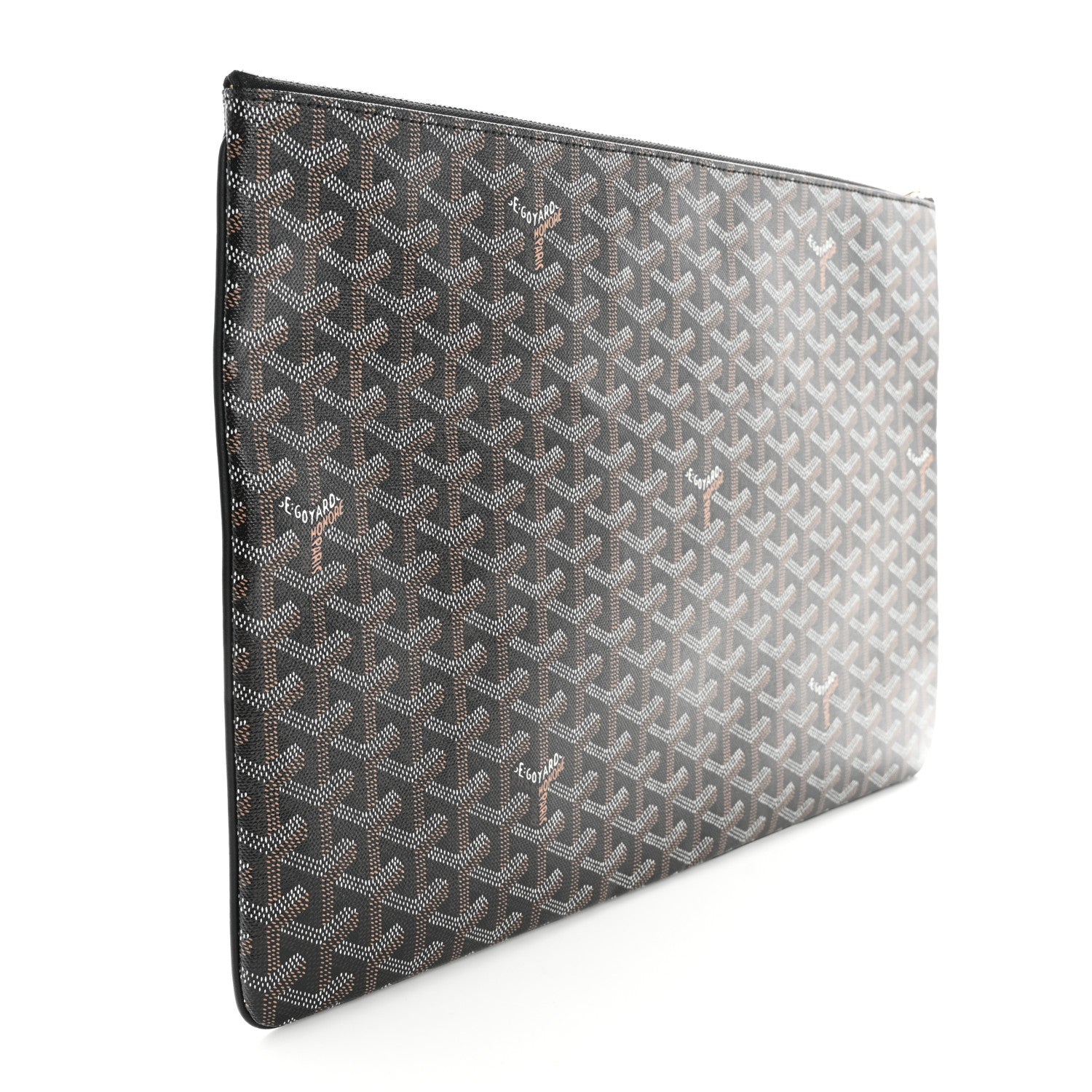 Goyard Goyardine Senat Pochette GM Black 3 of 8