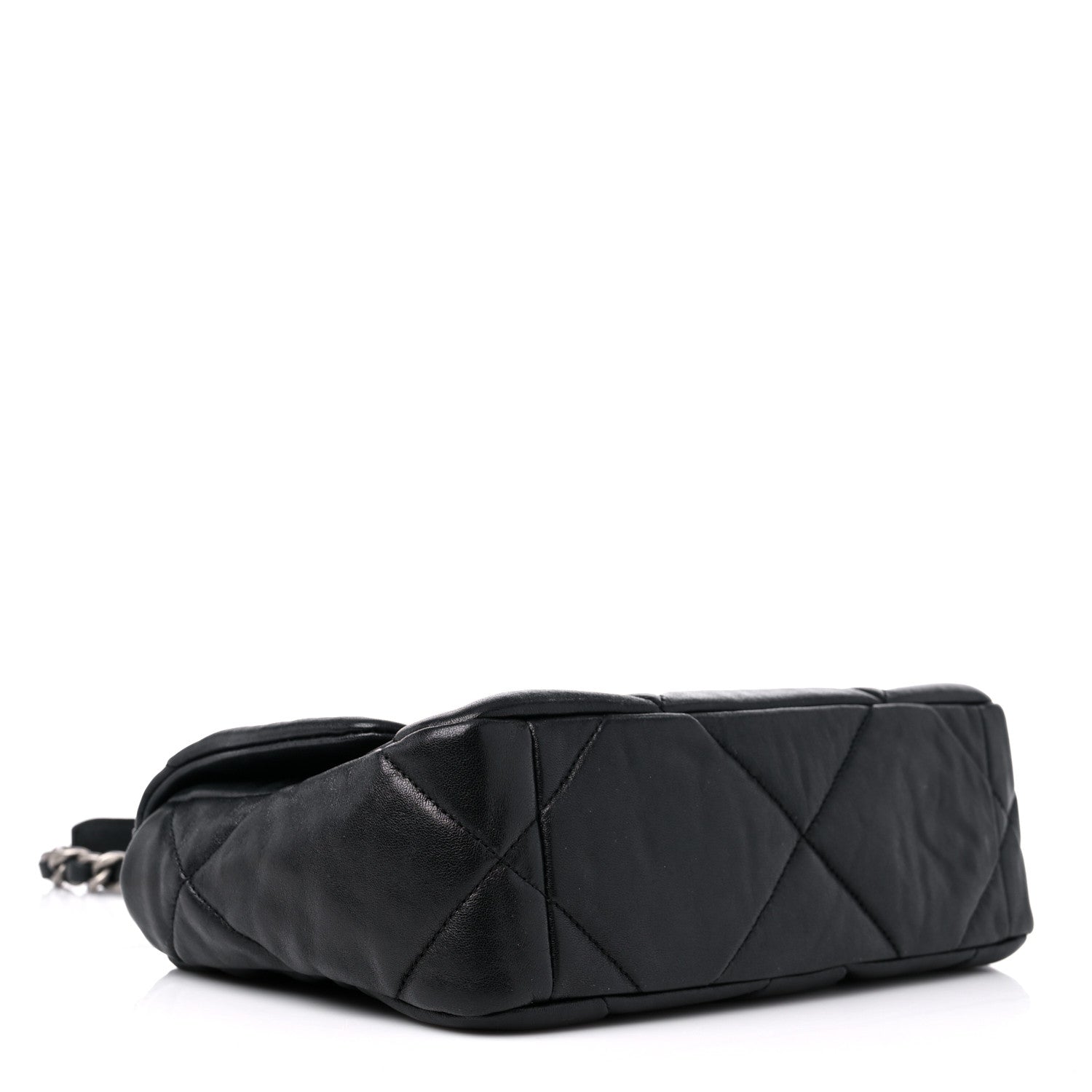 Chanel Lambskin Quilted Medium Chanel 19 Flap Black 4 of 11