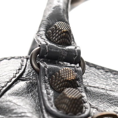 Balenciaga Agneau Giant 12 Gunmetal Hardware Mini City Gris Fossile 17 of 19