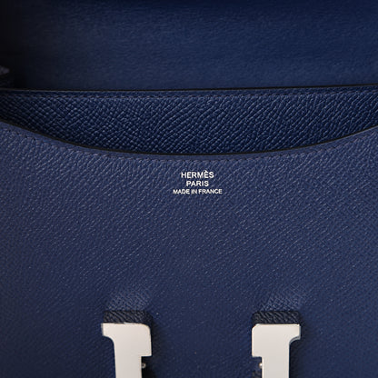 Hermes Epsom Constance 18 Bleu Saphir 5 of 20
