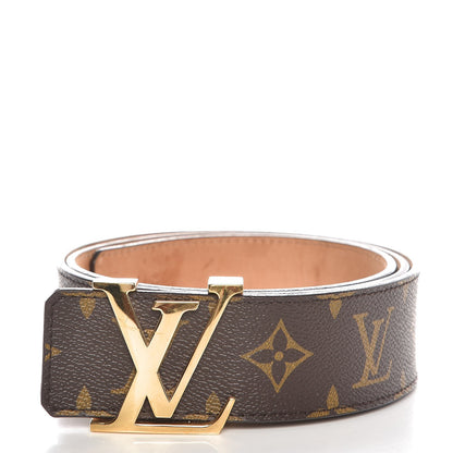 Louis Vuitton Monogram 40mm LV Initiales Belt 90 36 1 of 9