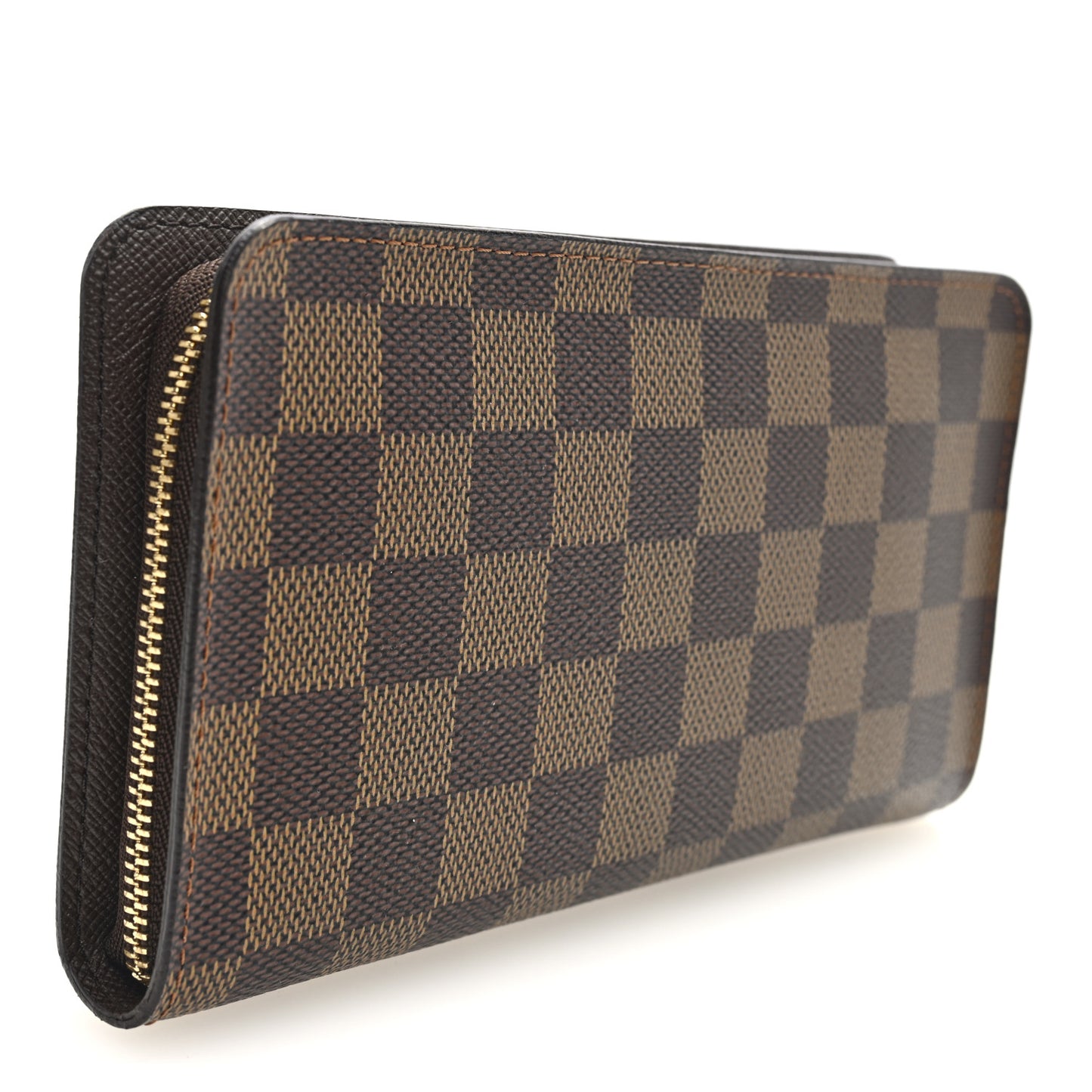 Damier Ebene Porte-Monnaie Zippe Zippy Wallet