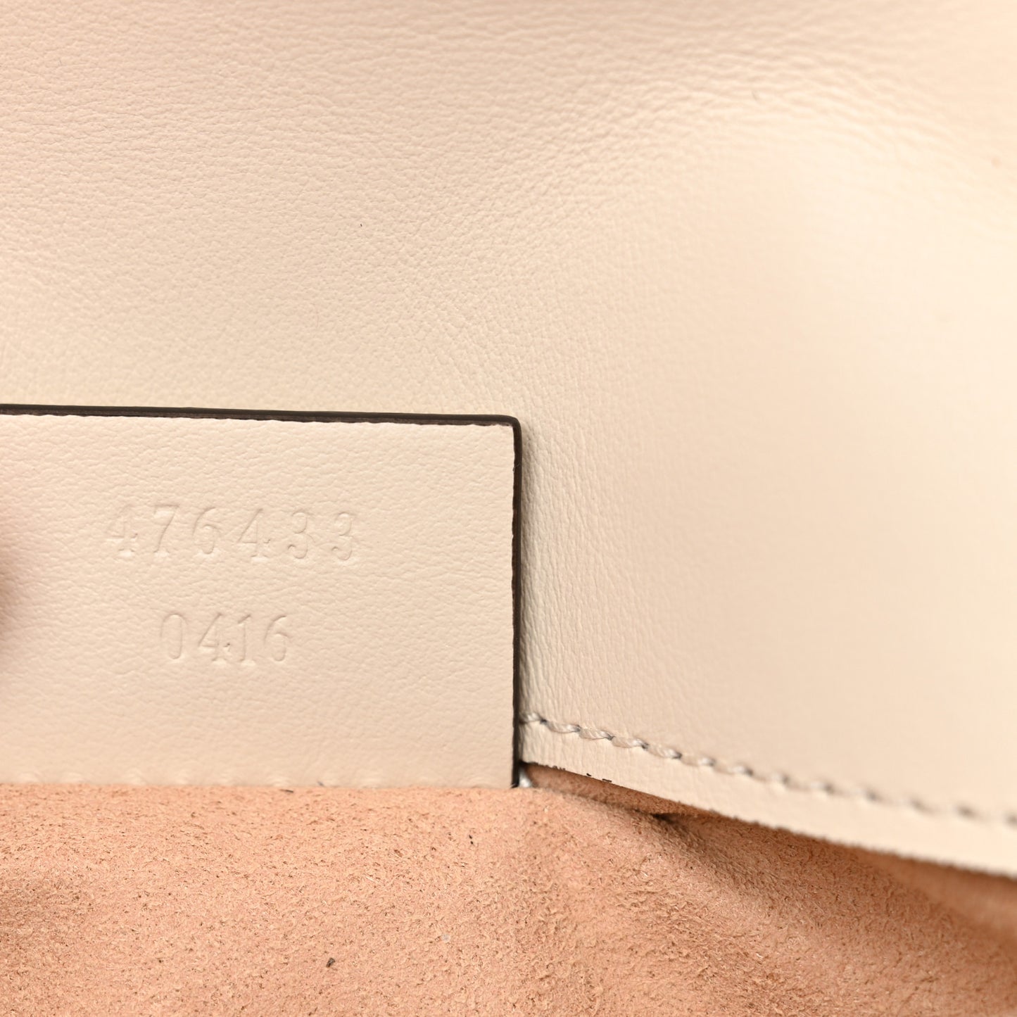 Calfskin Matelasse Super Mini GG Marmont Shoulder Bag White