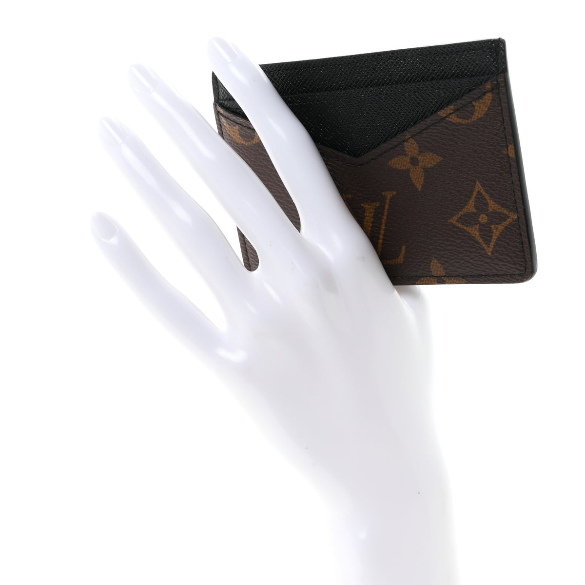 Louis Vuitton Monogram Macassar Neo Porte-Cartes Card Holder 2 of 7