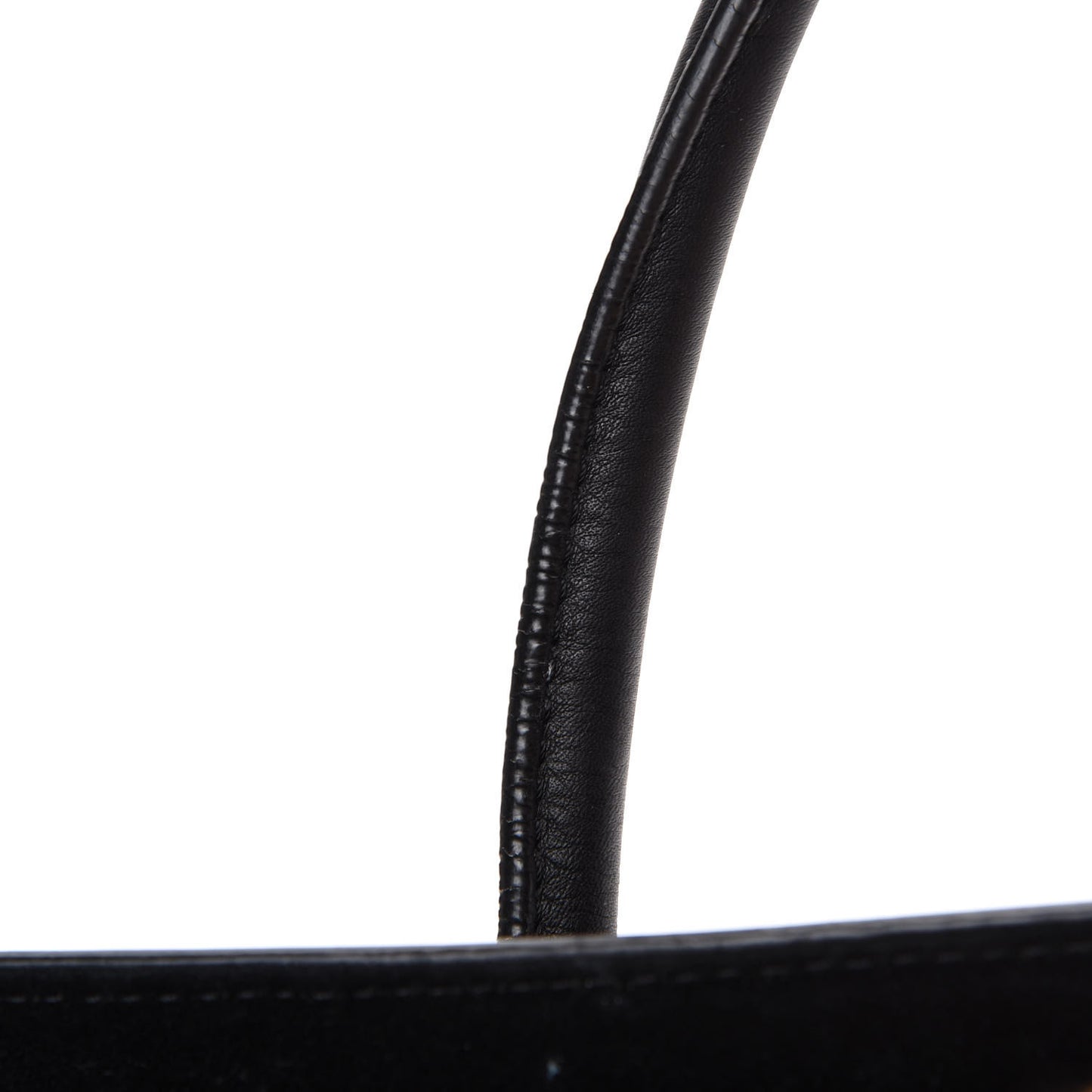 Supple Calfskin Medium Phantom Luggage Black