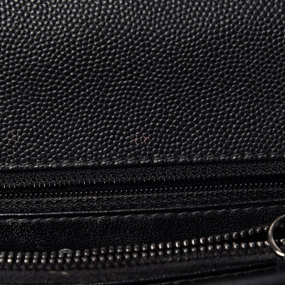 Chanel Caviar Lizard Quilted Small Coco Handle Flap Black 11 of 13