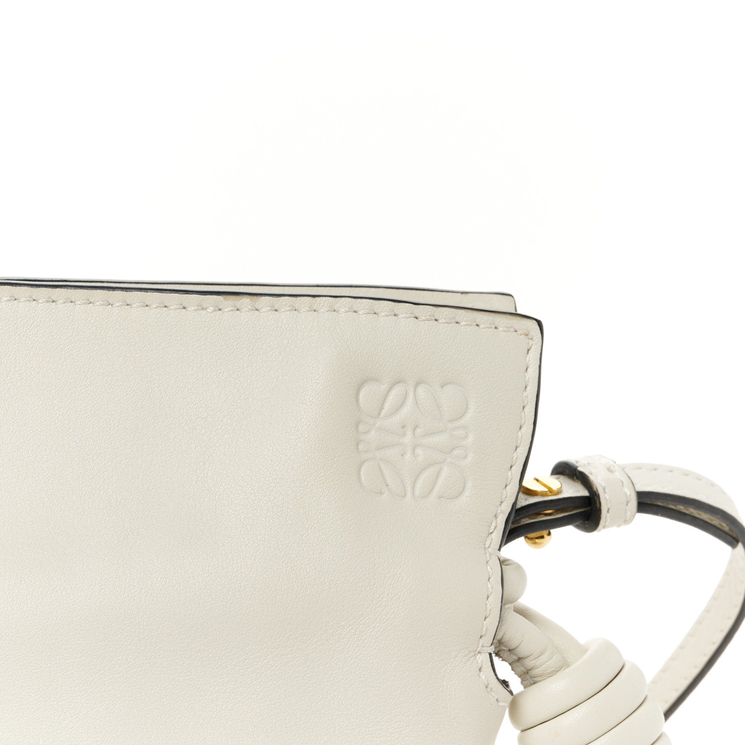 Loewe Calfskin Mini Flamenco Knot Clutch 8 of 11