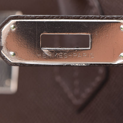 Hermes Epsom Birkin 35 Chocolate 27 of 38