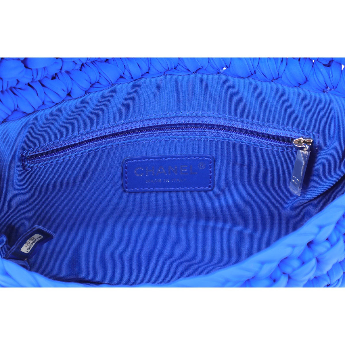 Woven Fabric Single Flap Blue