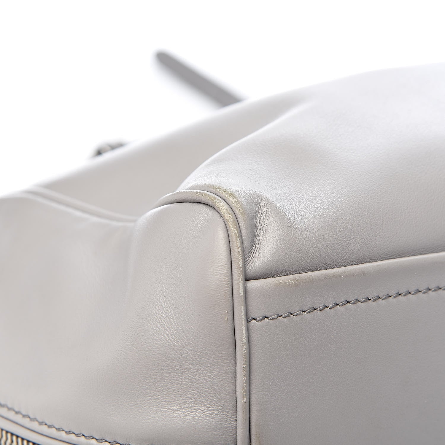 Prada Soft Calf Medium Inside Tote Granito Acquamarina 10 of 12
