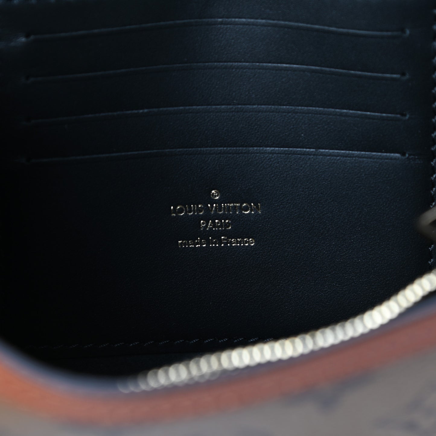 Reverse Monogram Dauphine Chain Wallet