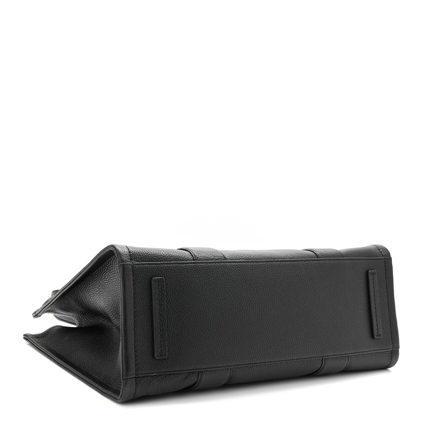 Grained Calfskin Large The Tote Bag Black