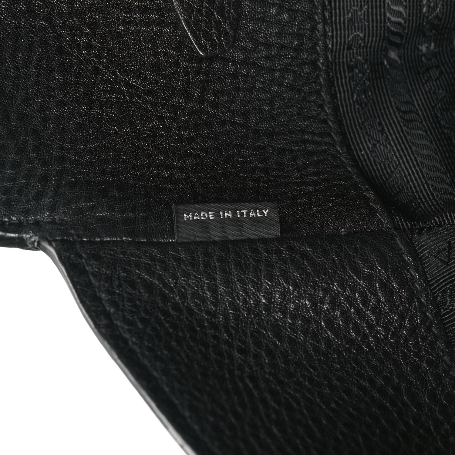 Prada Vitello Daino Shopping Tote Black 7 of 10