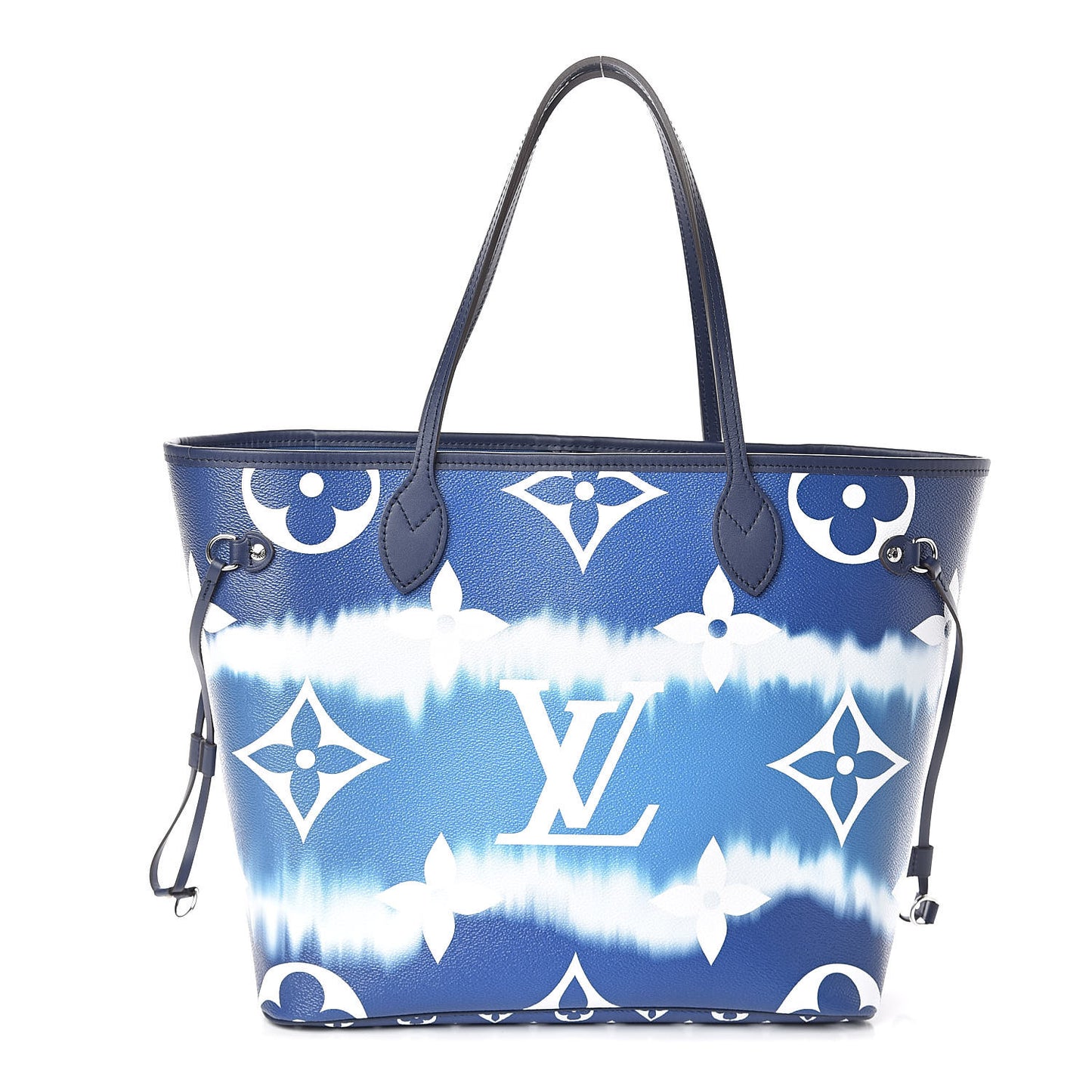 Monogram Escale Neverfull MM Blue