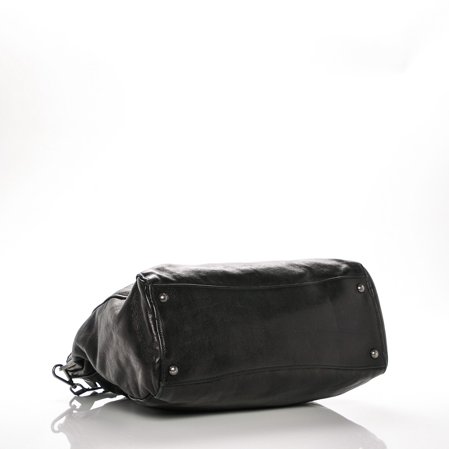 Prada Glace Calf Shopping Tote Nero Black 4 of 6