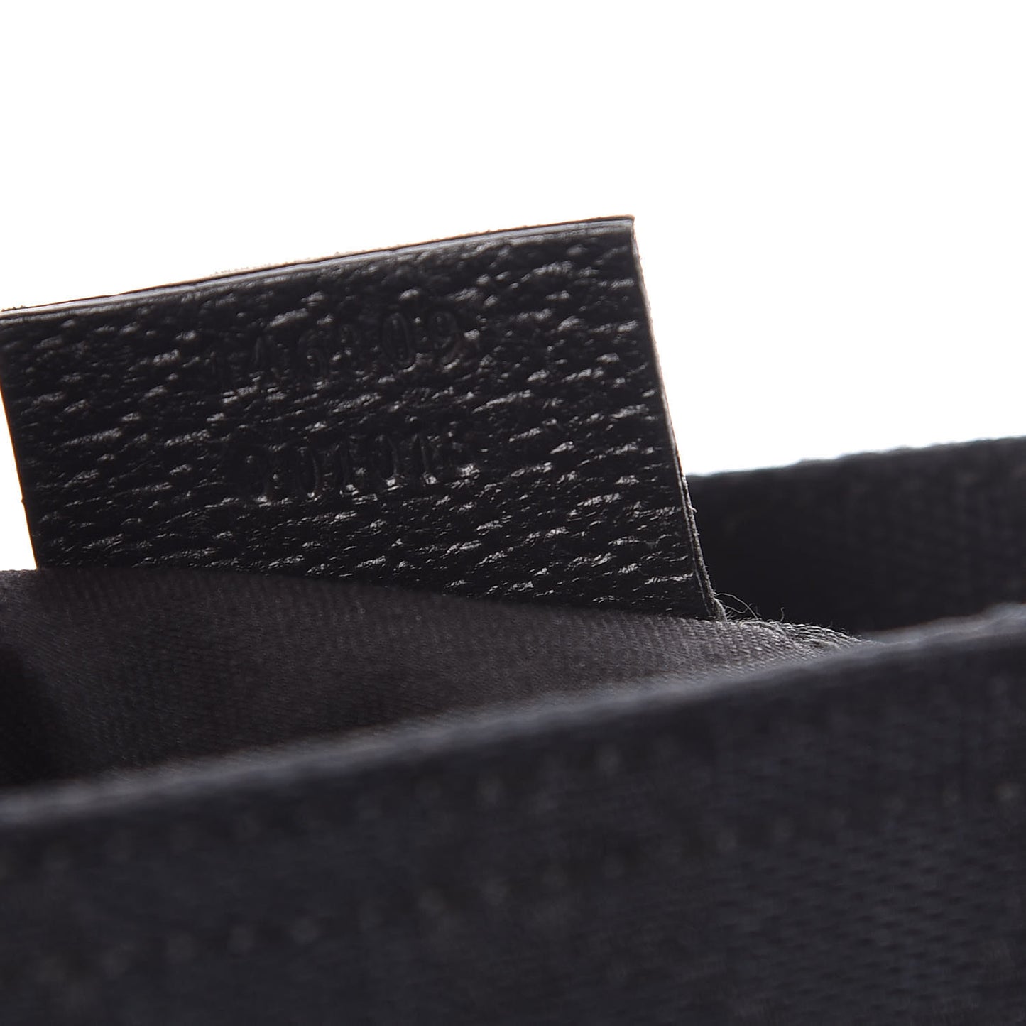Monogram Web Small Flat Messenger Bag Black