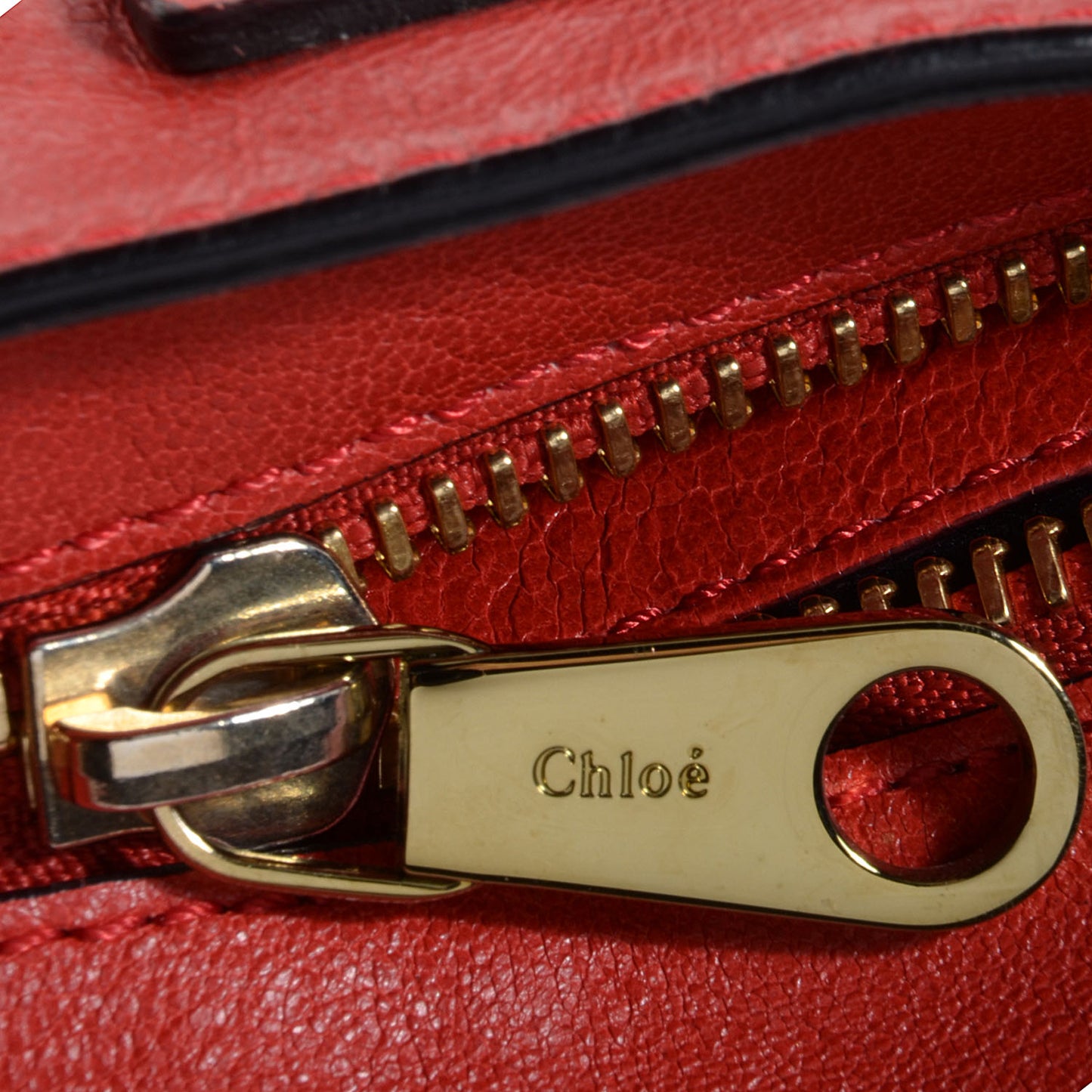 Leather Medium Ethel Satchel Lipstick