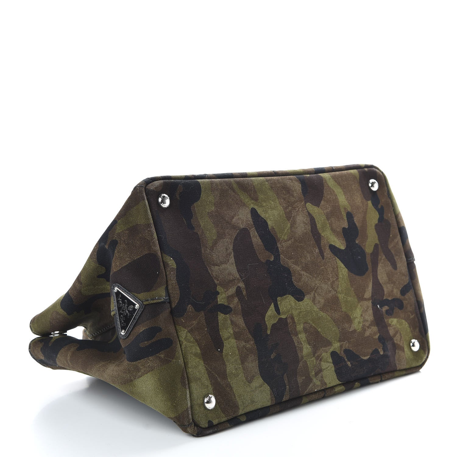 Prada Canapa Camouflage Tote Mimetico 4 of 9