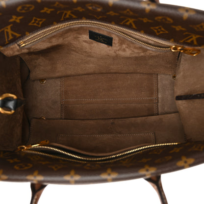Louis Vuitton Monogram Tote W PM Black 5 of 15