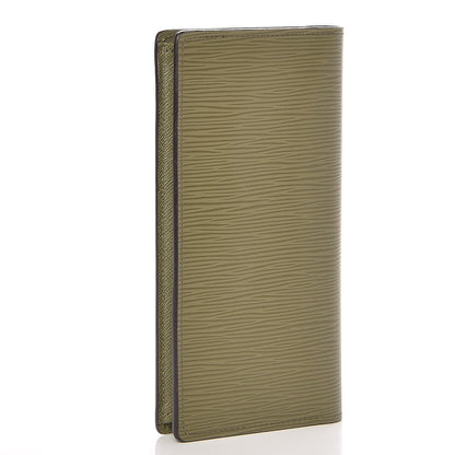 Louis Vuitton Epi Brazza Wallet Kaki 3 of 7