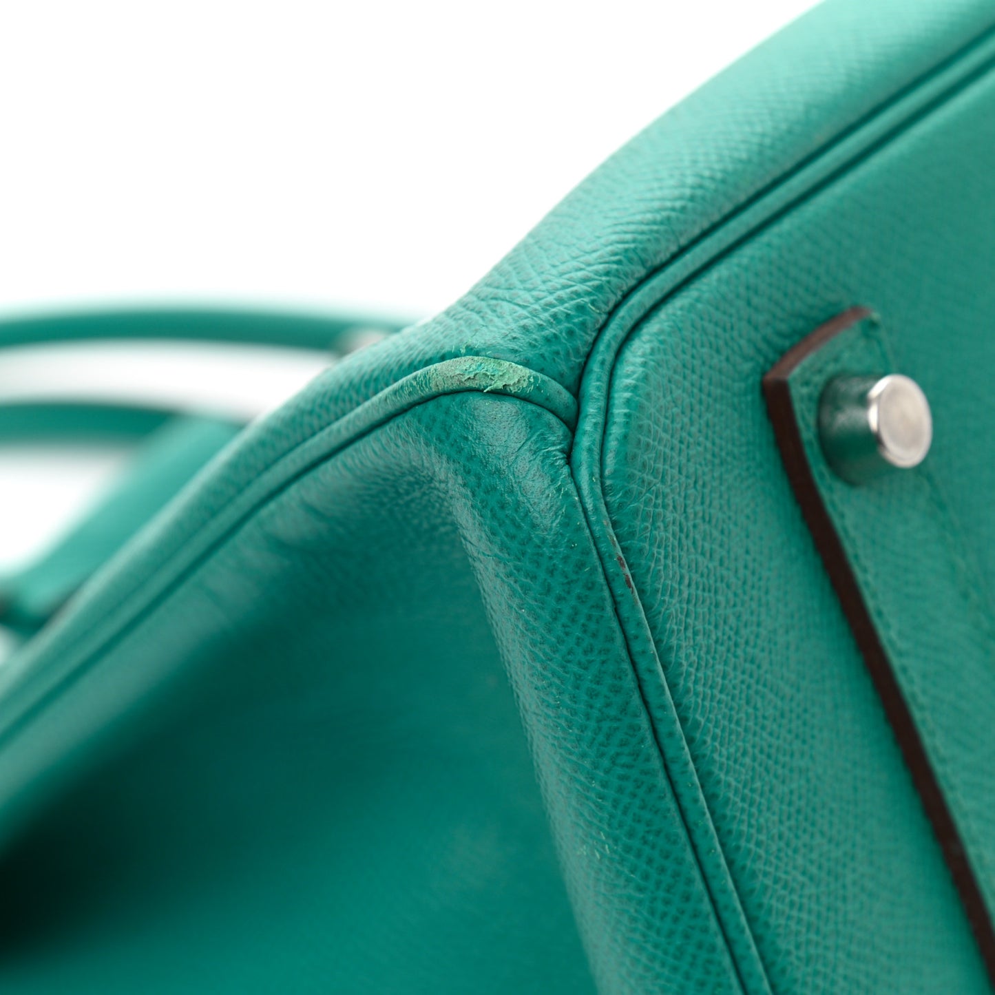 Epsom Birkin 35 Bleu Paon