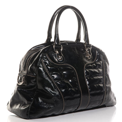 Gucci Dialux Snow Glam Medium Boston Black 3 of 9